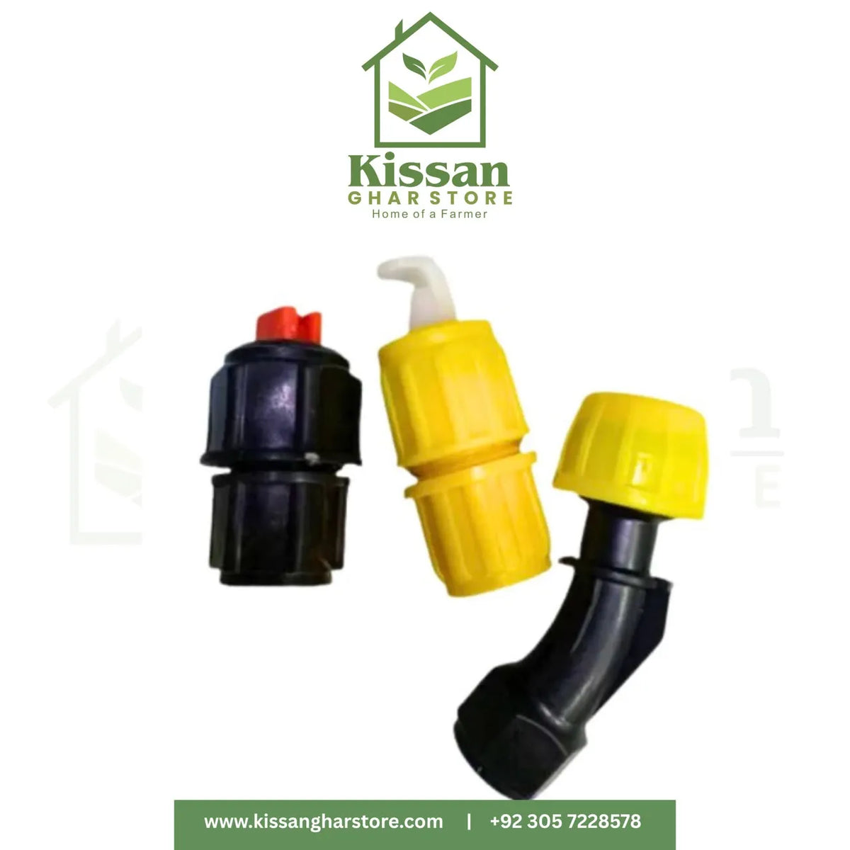 Set Of 3 Nozzles Hollow Cone Nozzle T Jet Nozzle And Flat Fan Nozzle