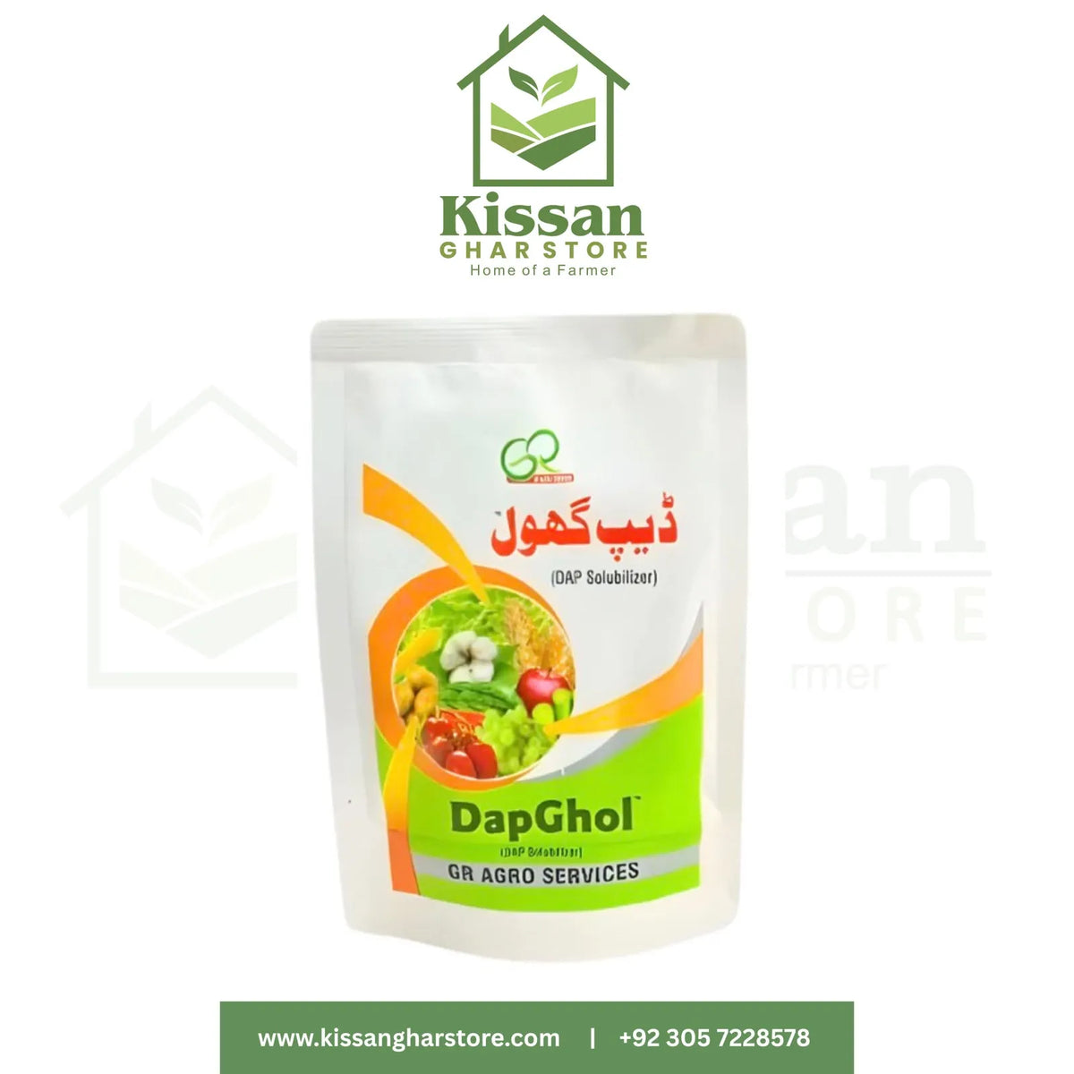 Dapghol 100gm Dap Ghol Dap Solubilizer For All Type Of Dap Gr Agro Services Dapgol Buy Online From Kissan Ghar Store PSB bacteria
